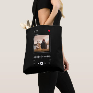 Tote Bag Artiste et chansons du Lecteur de musique Photo pe