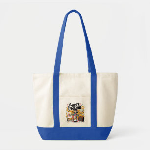 Tote Bag Arts - Illustration de dessin majeur - création un