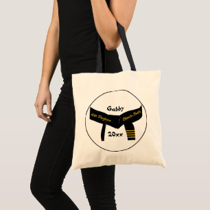 Tote Bag Arts martiaux 4e degré Ceinture noire