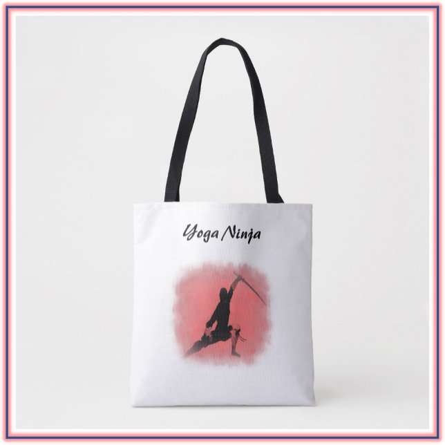 Tote Bag Arts martiaux cool Ninja Fourre-tout (Créateur téléchargé)