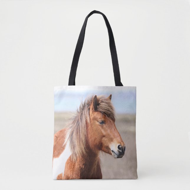 Tote Bag Assateage Chevaux sauvages (Devant)