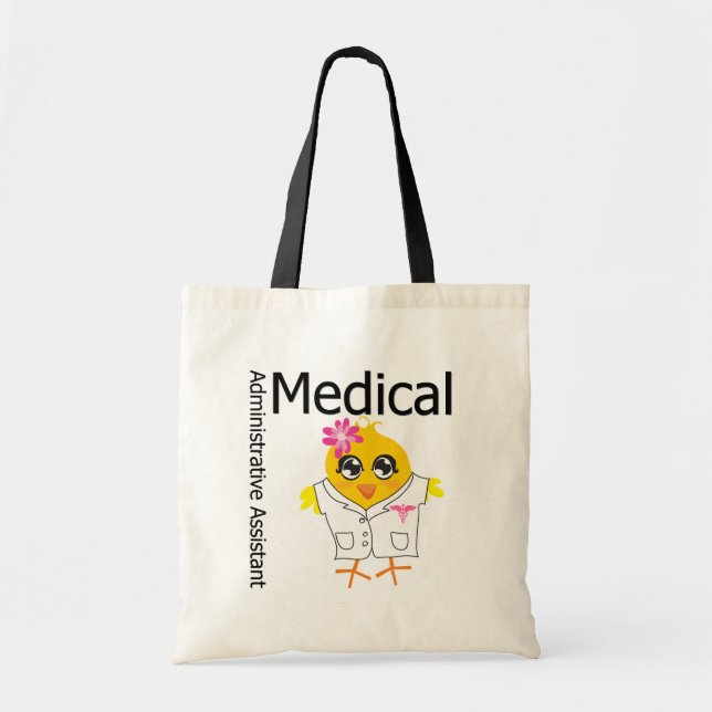 Tote Bag Assistant administratif Médicale (Devant)