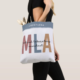 Tote Bag Assistant de laboratoire Médicale MLA personnalisé