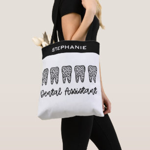 Tote Bag Assistant dentaire personnalisé   Cadeaux dentair