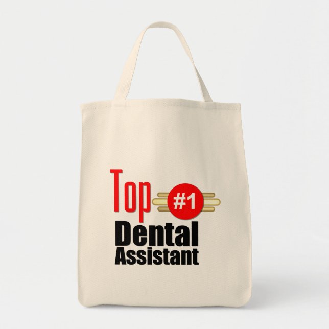 Tote Bag Assistant dentaire supérieur (Devant)