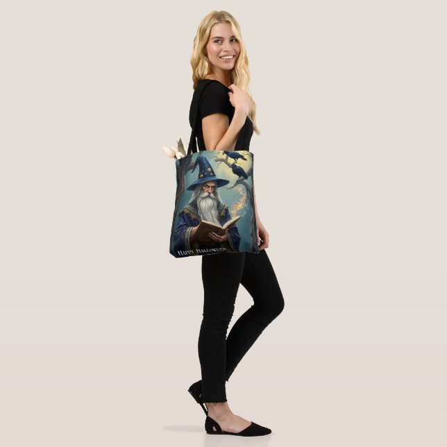 Tote Bag Assistant Halloween (Sur le modèle)