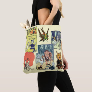 Tote Bag Assistant vintage de Oz Fairy Tale Livre Caractère