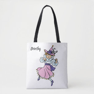 Tote Bag Assistant vintage de Oz, Mignonne fille de danse M