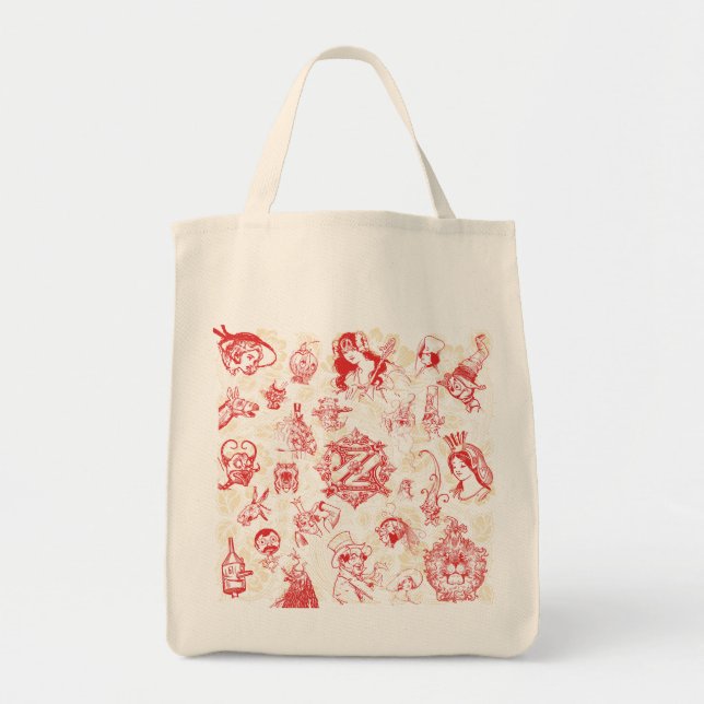 Tote Bag Assistant vintage d'Oz (Devant)