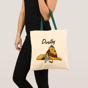 Tote Bag Assistant vintage d'Oz, Dorothy et Toto avec Lion