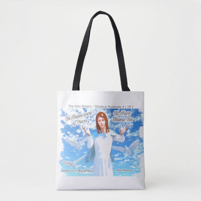 Tote Bag Assomption de Sainte Marie au Ciel (Devant)