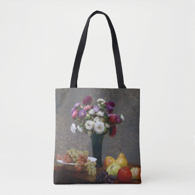 Tote Bag Asters et fruits, Henri Fantin-Latour (Devant)