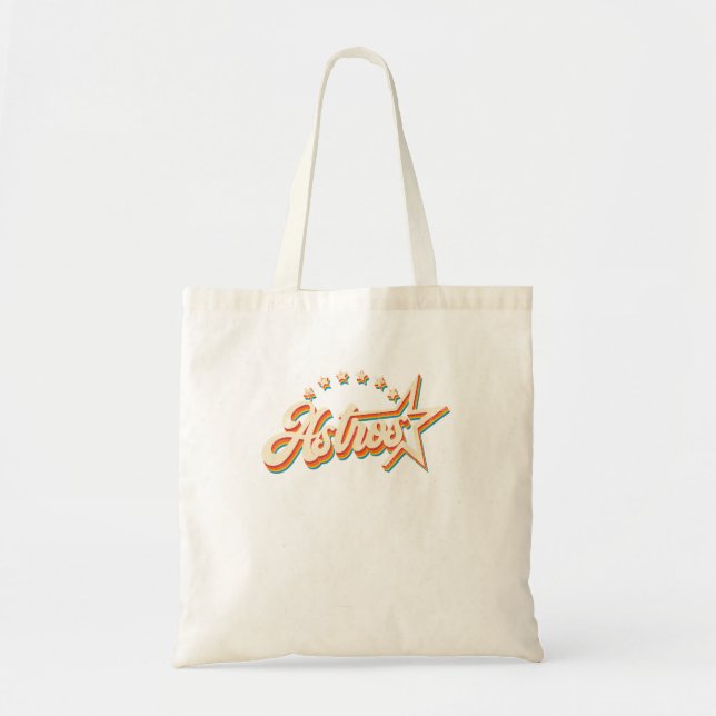Tote Bag Astros Style Rétro Les années 70 80S (Devant)