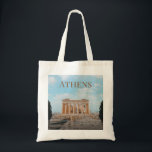 Tote Bag Athènes Grèce<br><div class="desc">Athènes,  capitale de la Grèce.  Merveilleuse ville grecque et beaucoup d'histoire ancienne.  Lieu de naissance de la civilisation occidentale.  C'est la plus ancienne capitale de l'Europe.</div>