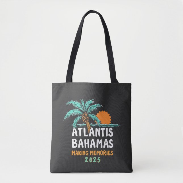 Tote Bag Atlantis Bahamas Faire des souvenirs 2025 (Devant)
