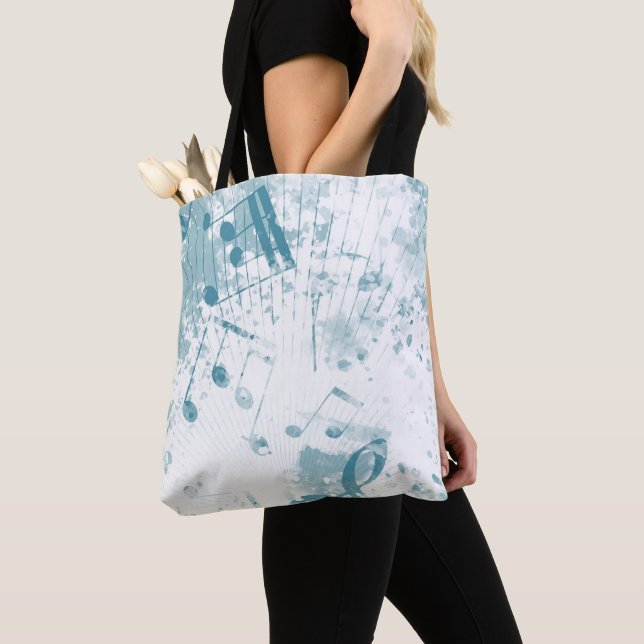 Tote Bag Atmosphère Musicale 5 (De près)