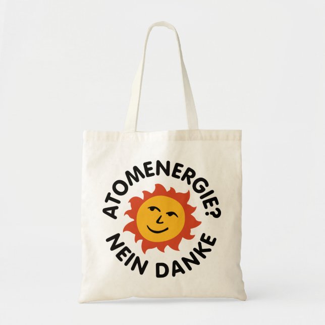 Tote Bag Atomenergie ? Nein Danke (Devant)