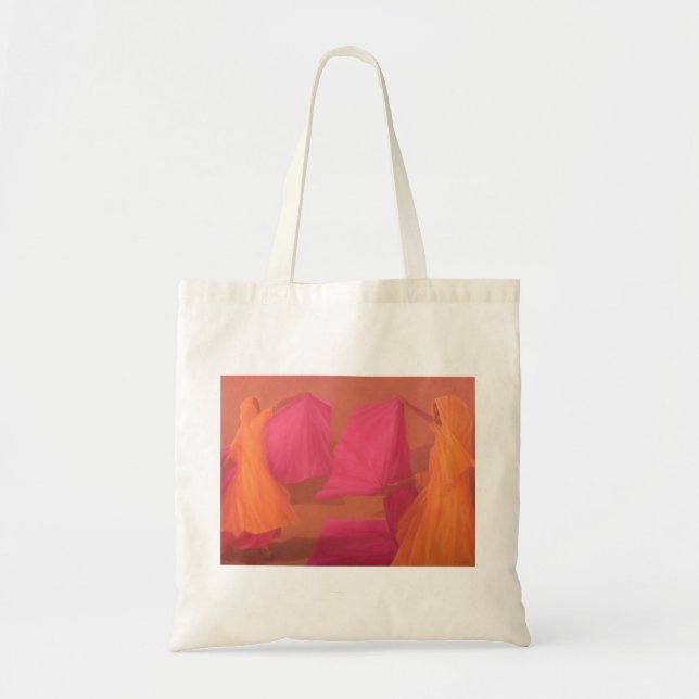Tote Bag Attachement des saris (Devant)
