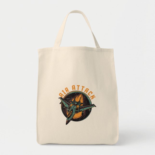 TOTE BAG ATTAQUE AÉRIENNE (Devant)