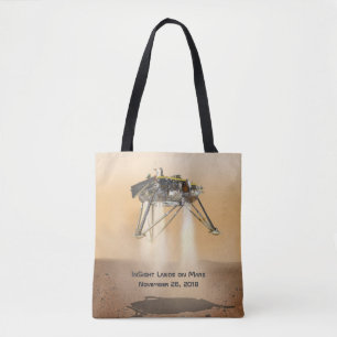 Tote Bag Atterrissage en vue sur Mars