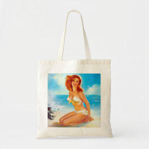 Tote Bag Au Beach Pin Up