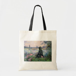 Tote Bag Au bord de la Seine - Retriever à poil plat