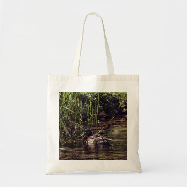 Tote Bag Au bord de l'étang (Devant)
