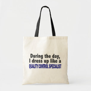 Tote Bag Au cours de la journée spécialiste en contrôle
