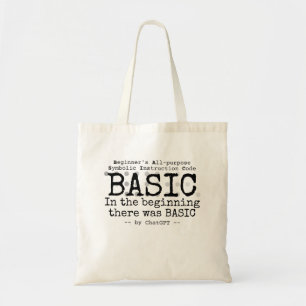 Tote Bag Au début, il y avait BASIC.w