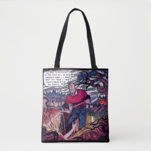Tote Bag Au-Delà Des Mains De La Grave Horreur Comics Vinta