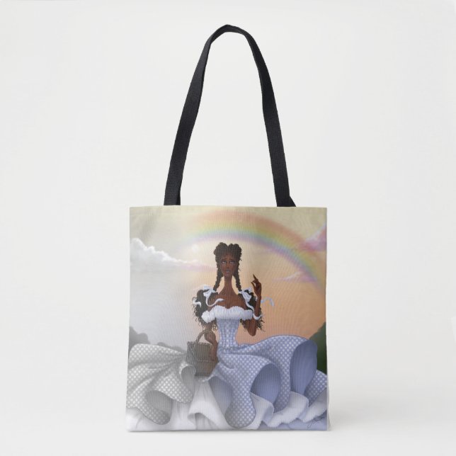 Tote Bag Au-dessus du Rainbow Fourre-tout (Devant)