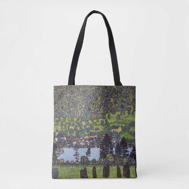 Tote Bag Au Lac Atter, Gustav Klimt (Devant)