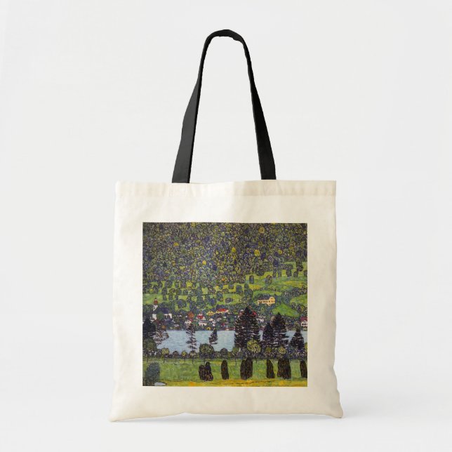 Tote Bag Au Lac Atter, Gustav Klimt (Devant)