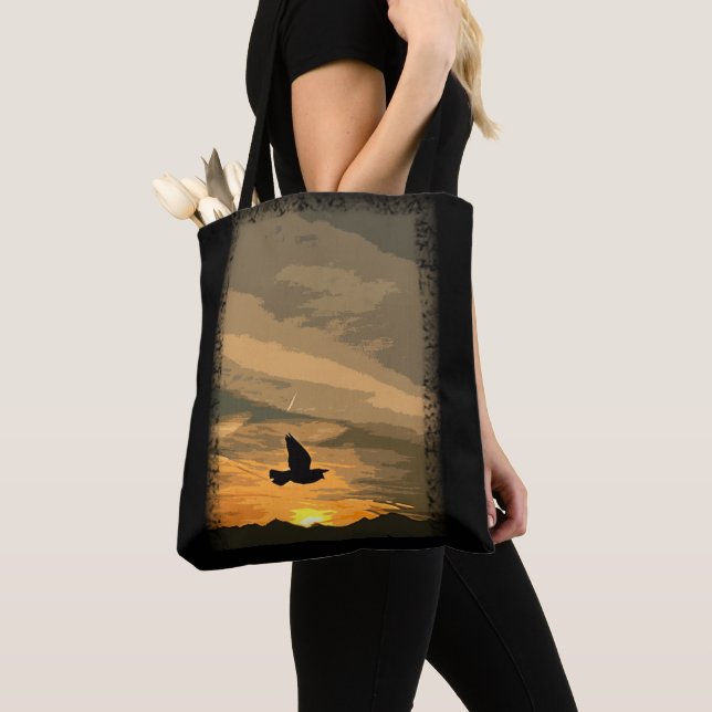 Tote Bag Au lever du soleil (De près)