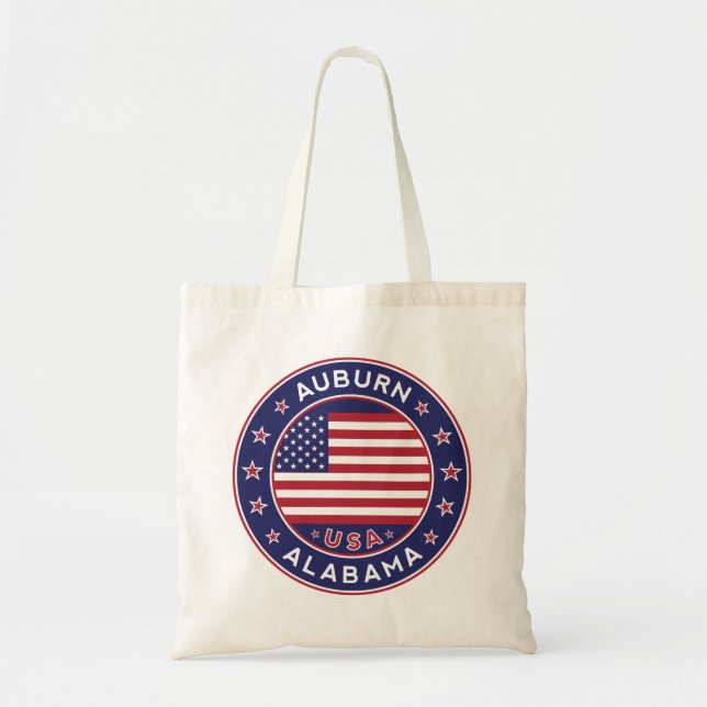 Tote Bag Auburn, Alabama (Devant)