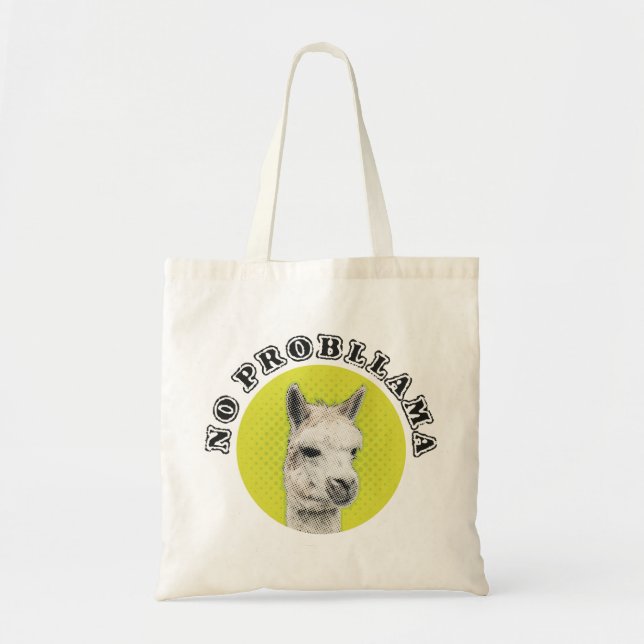 Tote Bag Aucun problème (Devant)