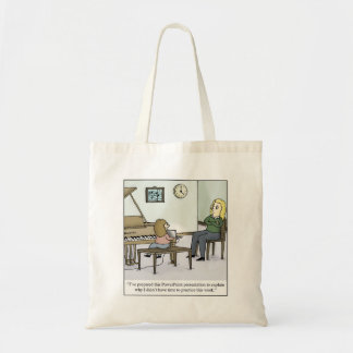 Tote Bag Aucun temps pour pratiquer la bande dessinée de