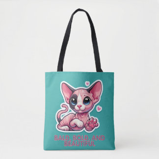 Tote Bag Audace et beauté sur Fourre-tout