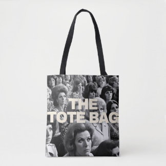 Tote Bag Audience des Housewifes des années 70 en noir et b