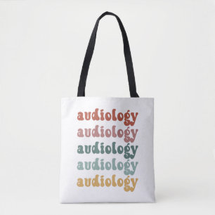 Tote Bag Audiologie   Docteur en audiologie Audiologiste Re