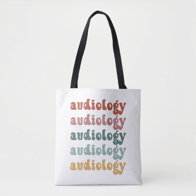 Tote Bag Audiologie | Docteur en audiologie Audiologiste Re (Devant)