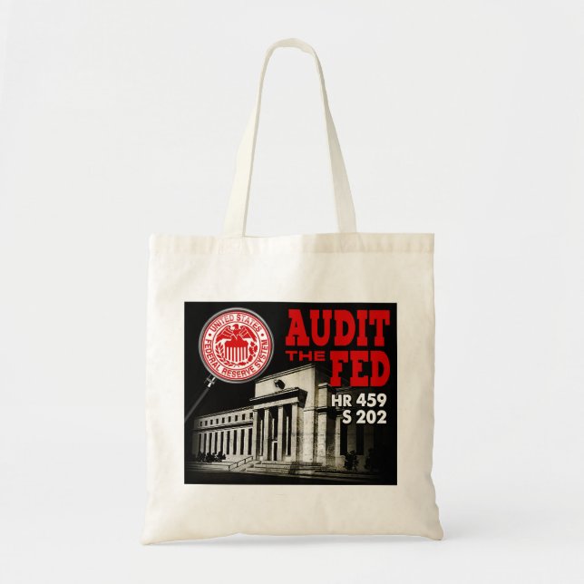 Tote Bag Auditez le Fed Fourre-tout (Devant)