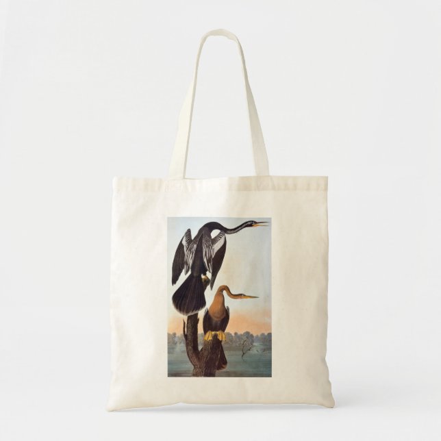 Tote Bag Audubon : Anhinga (Devant)