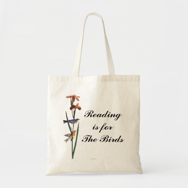 Tote Bag Audubon : Fauvette (Devant)