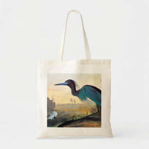 Tote Bag Audubon : Héron de petit bleu