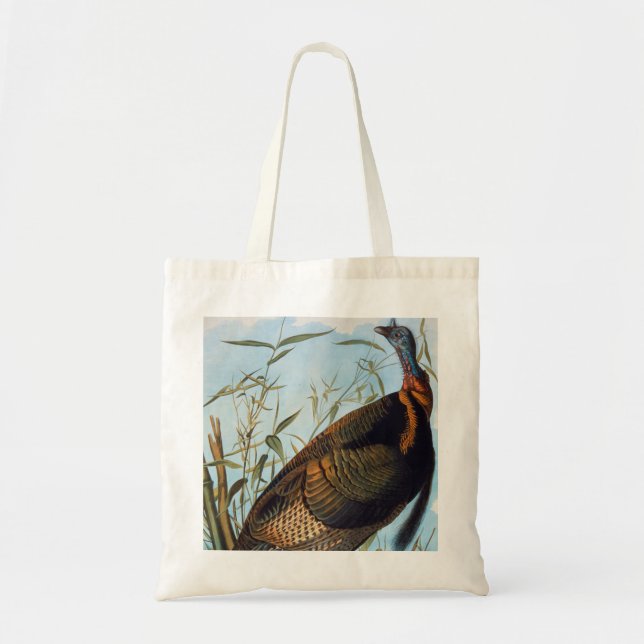 Tote Bag Audubon : La Turquie sauvage (Devant)