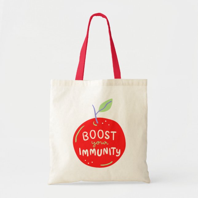 Tote Bag Augmentez votre immunité pendant la période pandém (Devant)