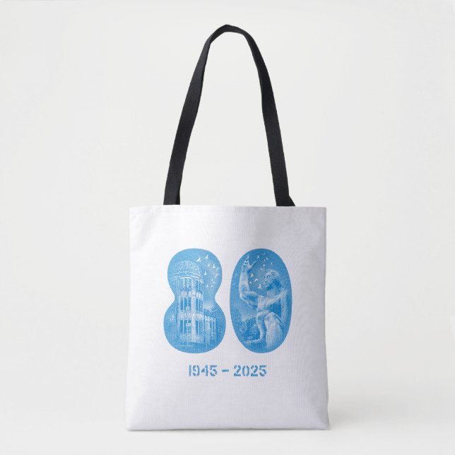 Tote Bag August 5 NYC event 2025 Tote (white/black) (Devant)