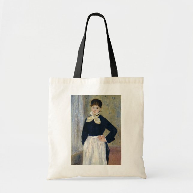 Tote Bag Auguste Renoir une serveuse au restaurant de (Devant)