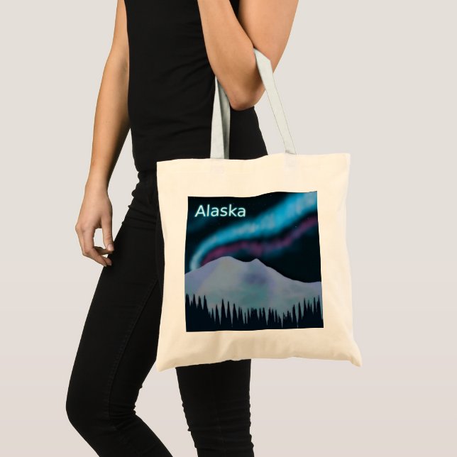 Tote Bag Aurora bleu (Devant (produit))